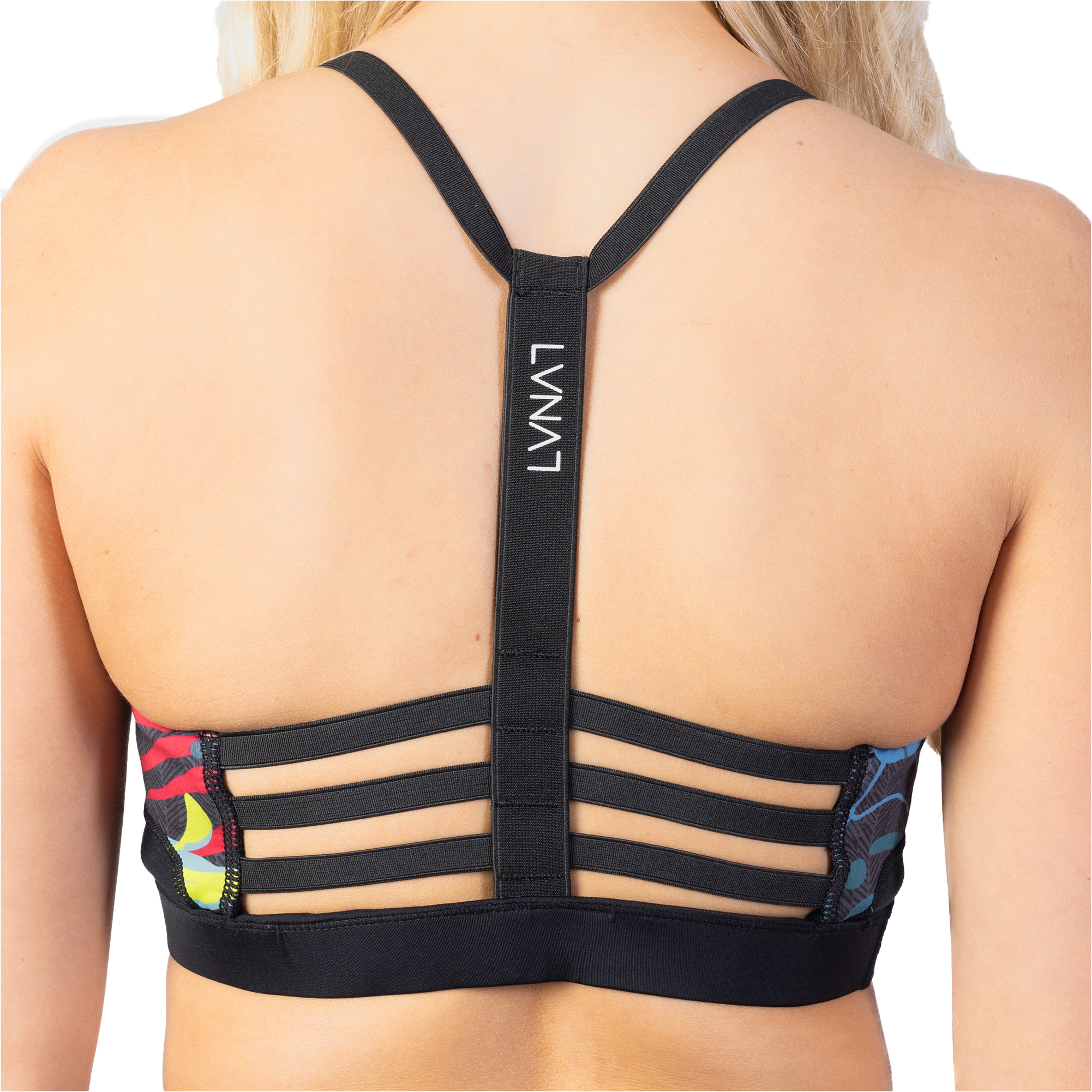 Gul Womens Luna7 SUP Bra LA0303-C1 - Tropical / Black